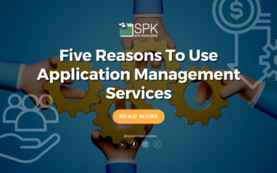 Five Reasons To Use Application Management Services