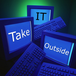 take IT outside of corporate IT