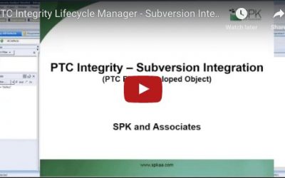 PTC Integrity Lifecycle Manager – Subversion Integration