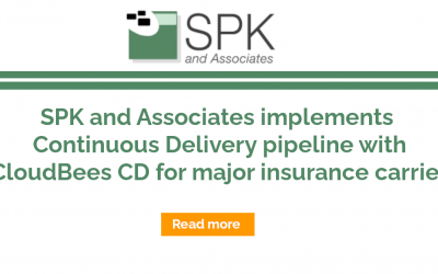Continuous Delivery pipeline with CloudBees CD for major insurance carrier