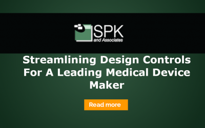 Streamlining Design Controls For A Leading Medical Device Maker