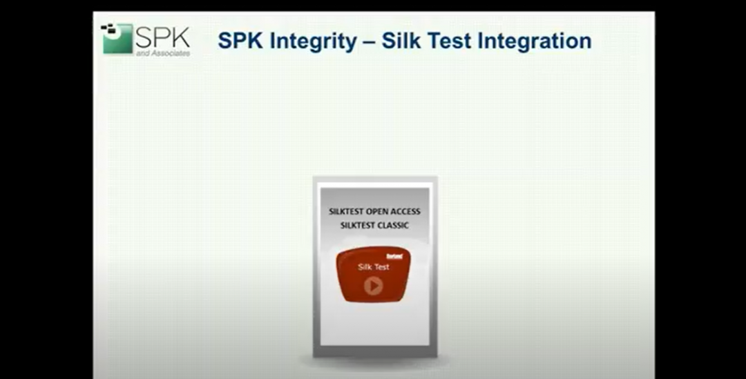 SilkTest Integration with PTC Integrity Test Management