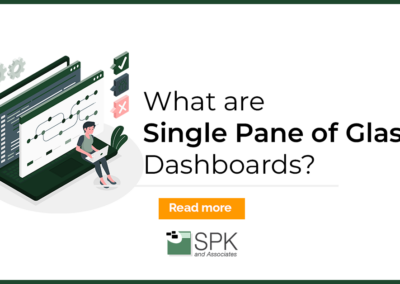 Single Pane of Glass Dashboards: What are they?