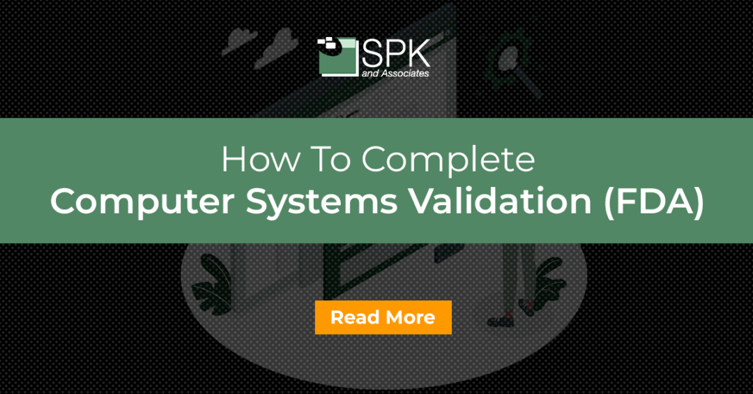 How To Complete Computer Systems Validation (FDA)