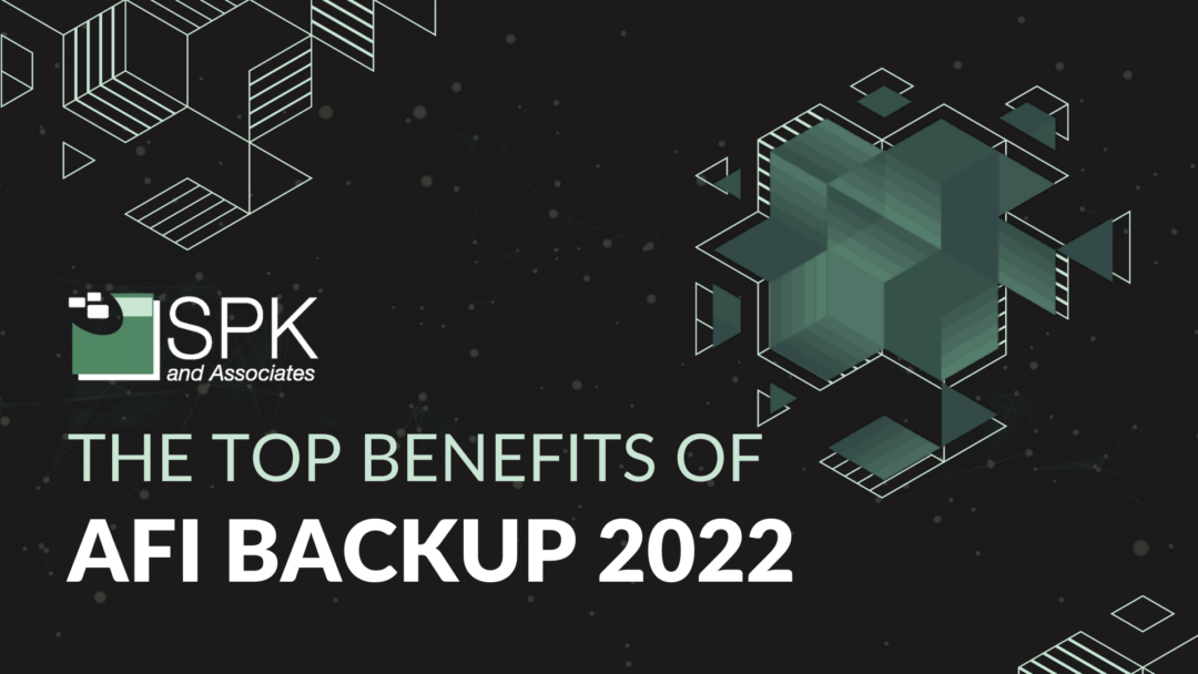 The Top Benefits of AFI Backup 2022
