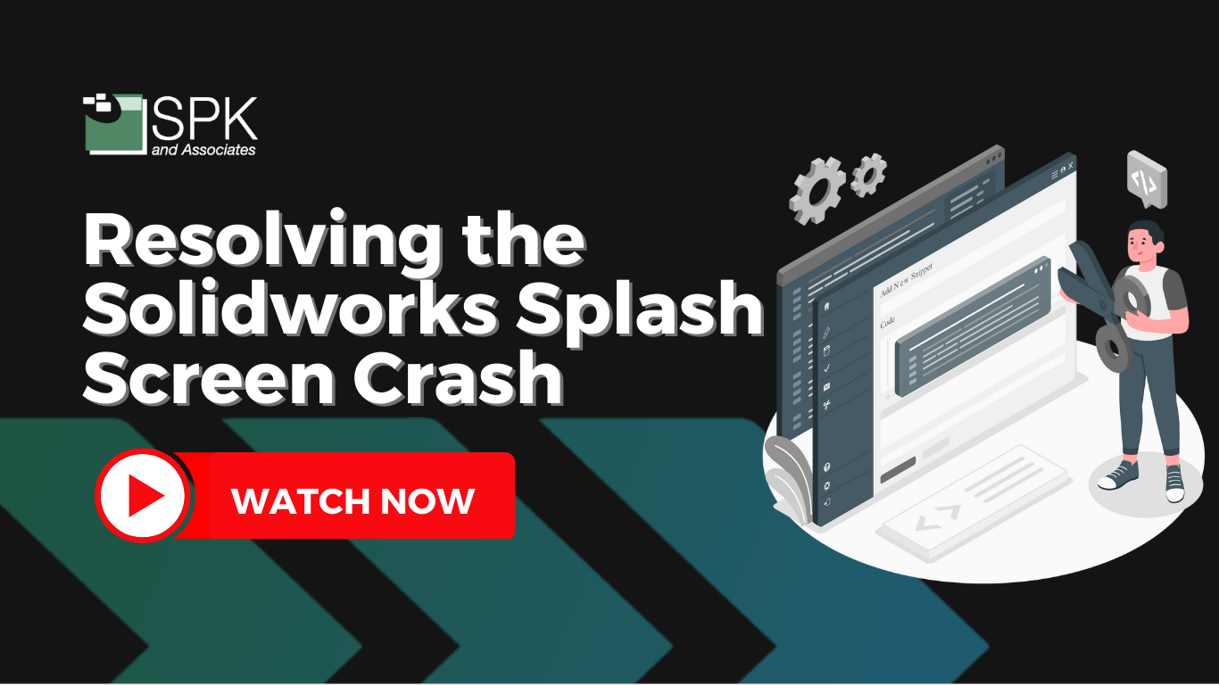 SolidWorks splash screen issue. Splash screen in SolidWorks crashing