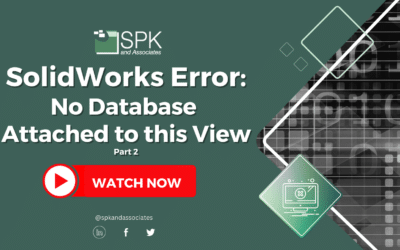 Common SWPDM Errors: “No Database Attached to this View” Part 2