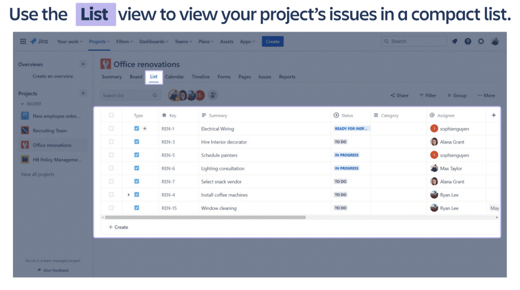 Jira Work Management JWM