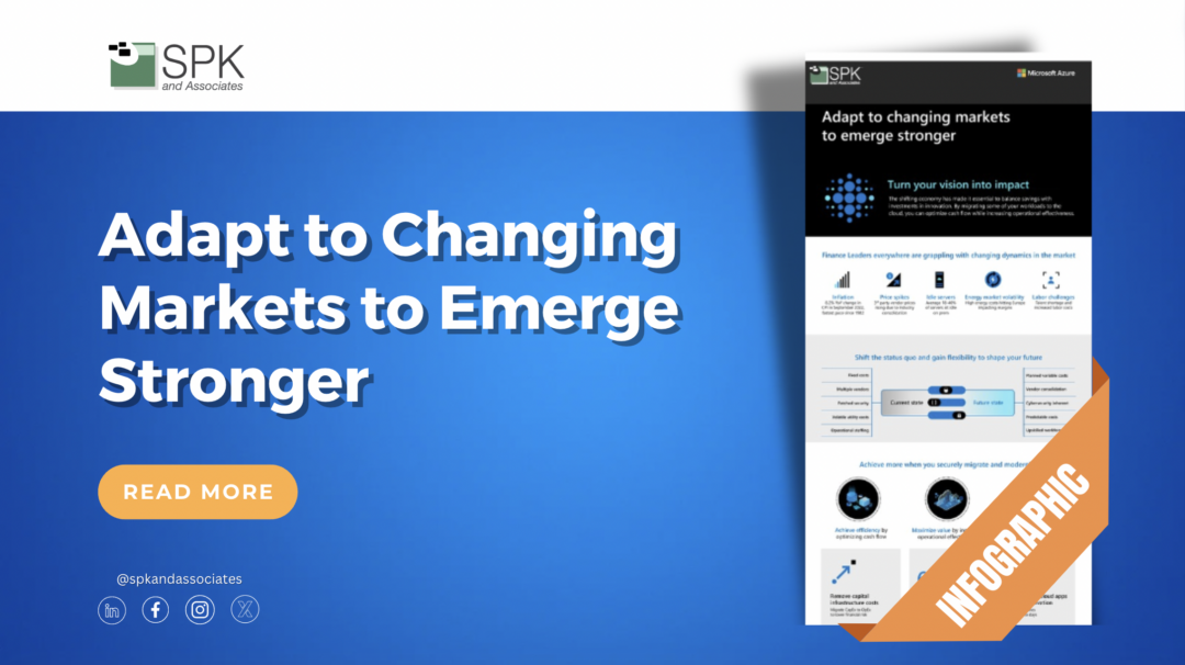 Adapt to Changing Markets to Emerge Stronger