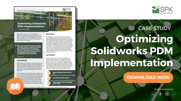 Optimizing Solidworks PDM Implementation