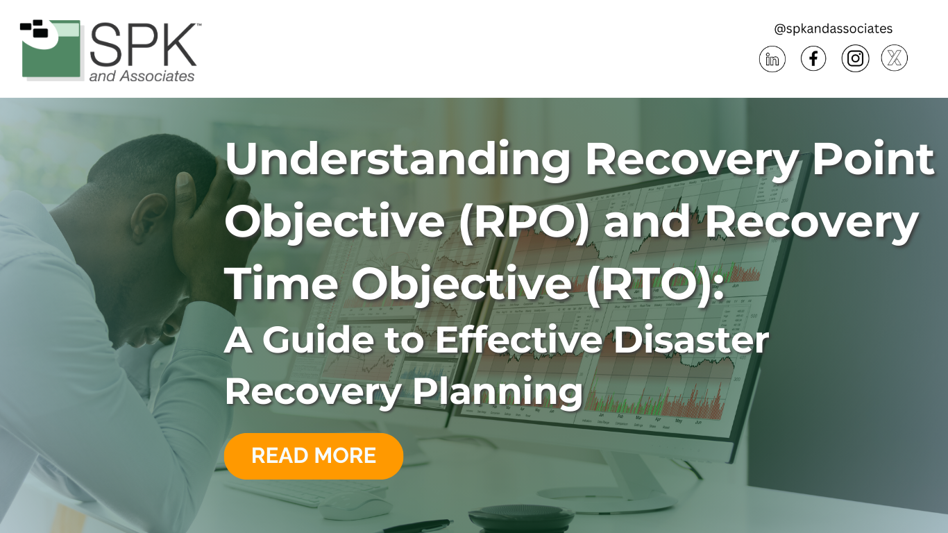 disaster recovery planning rpo and rto