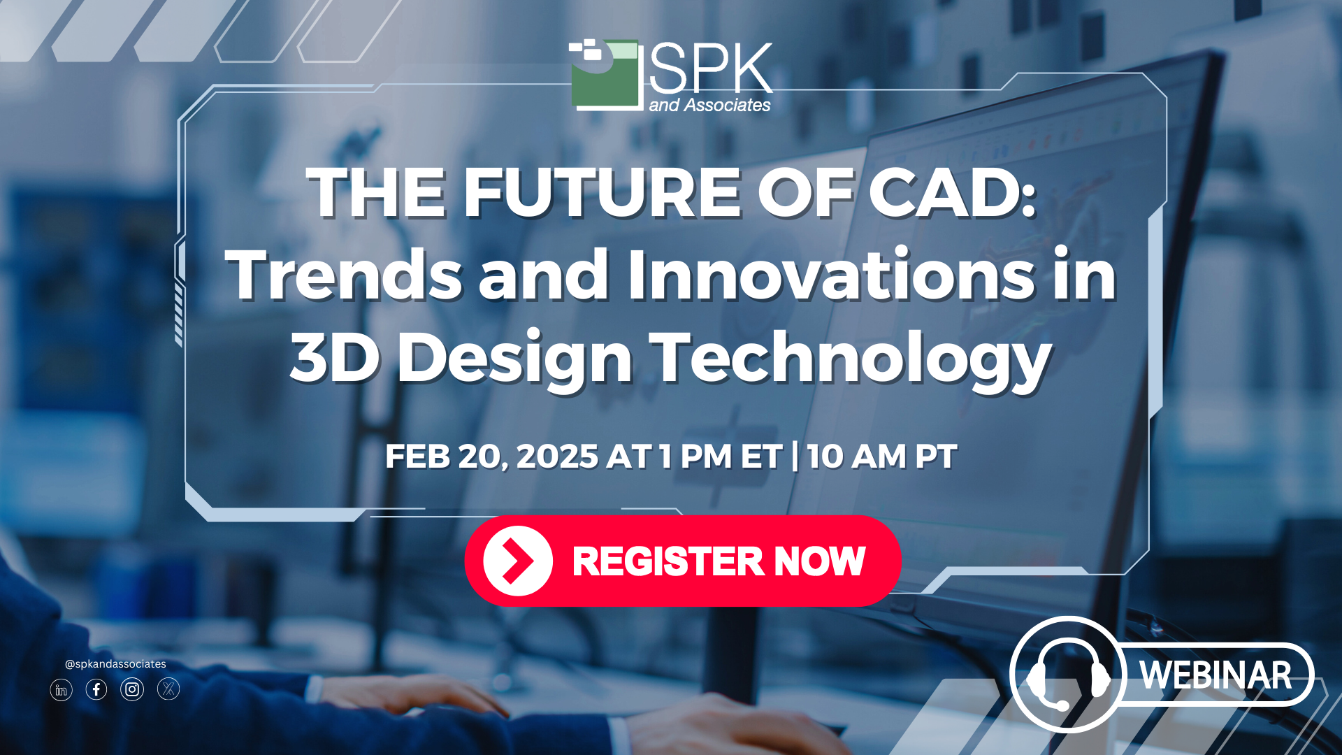 The Future of CAD- Trends and Innovations in 3D Design Technology webinar featured image