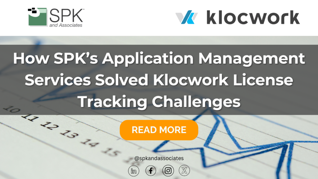 How SPK’s Application Management Services Solved Klocwork License Tracking Challenges