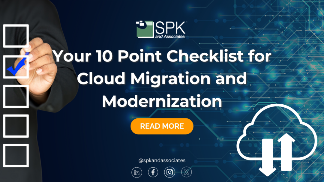 Your 10 Point Checklist for Cloud Migration and Modernization