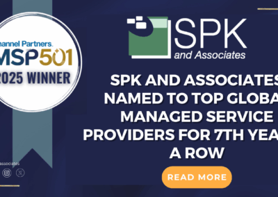 SPK and Associates Named to Top Global Managed Service Providers for 7th Year In A Row