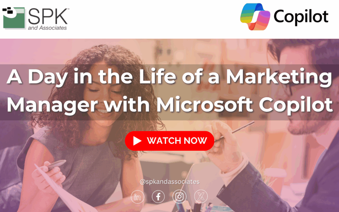 A Day in the Life of a Marketing Manager with Microsoft Copilot
