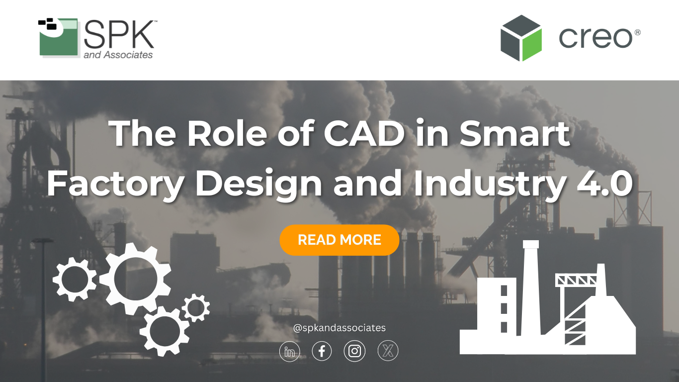 industry 4.0 smart factory design with cad