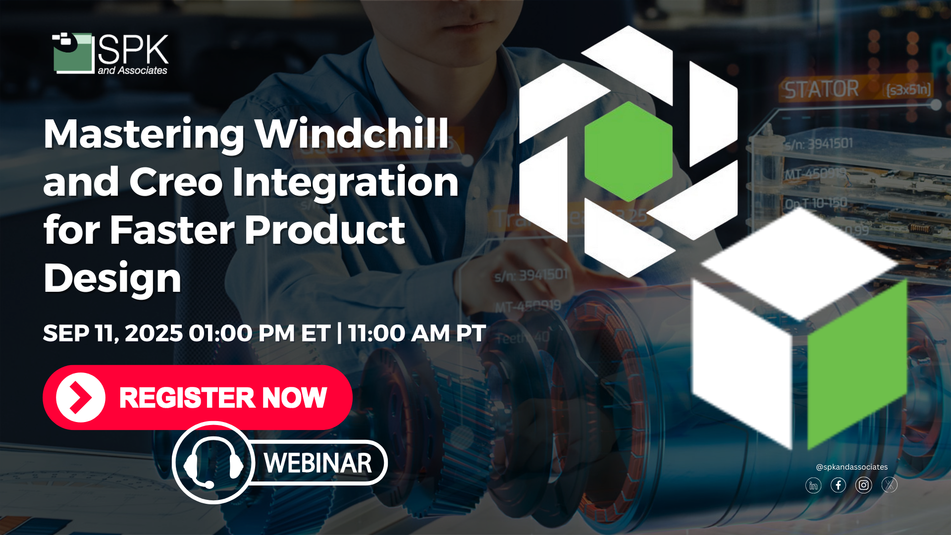 Webinar - Mastering Windchill and Creo Integration for Faster Product Design webinar featured image