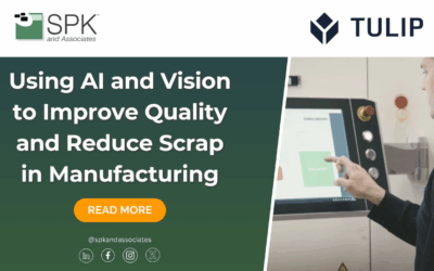 Using AI and Vision to Improve Quality and Reduce Scrap in Manufacturing