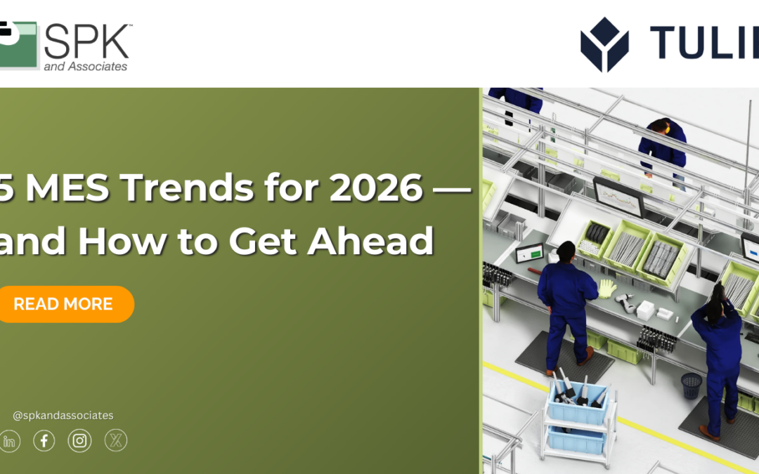 5 MES Trends for 2026 — and How to Get Ahead