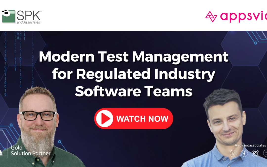 Modern Test Management for Regulated Industry Software Teams