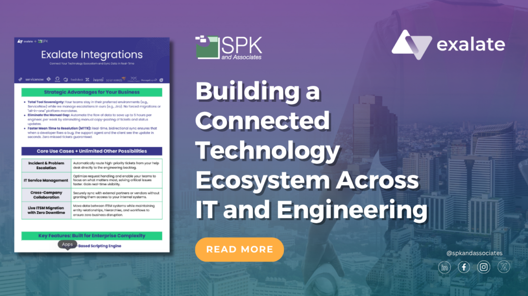 Building a Connected Technology Ecosystem Across IT and Engineering