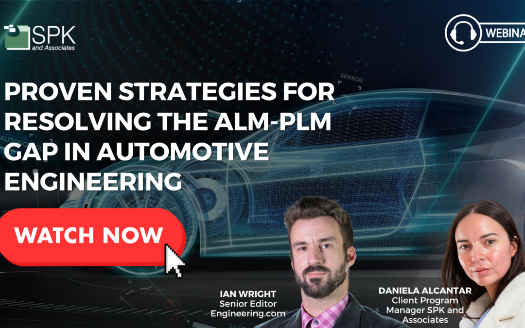 Proven Strategies for Resolving the ALM-PLM Gap in Automotive Engineering