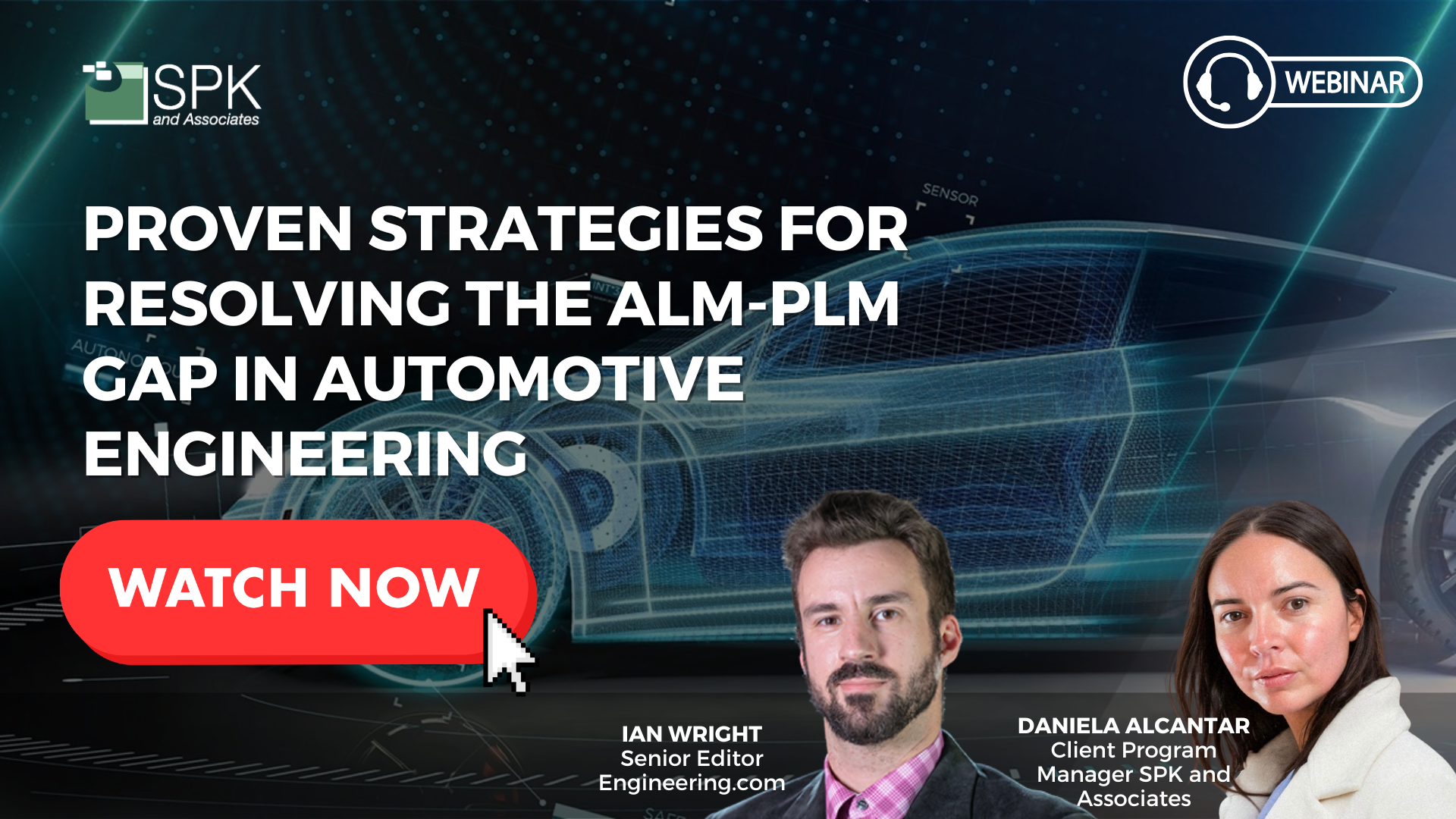 Proven Strategies for Resolving the ALM-PLM Gap in Automotive Engineering webinar featured image