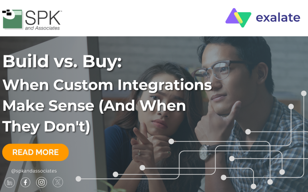 Build vs. Buy: When Custom Integrations Make Sense (And When They Don’t)