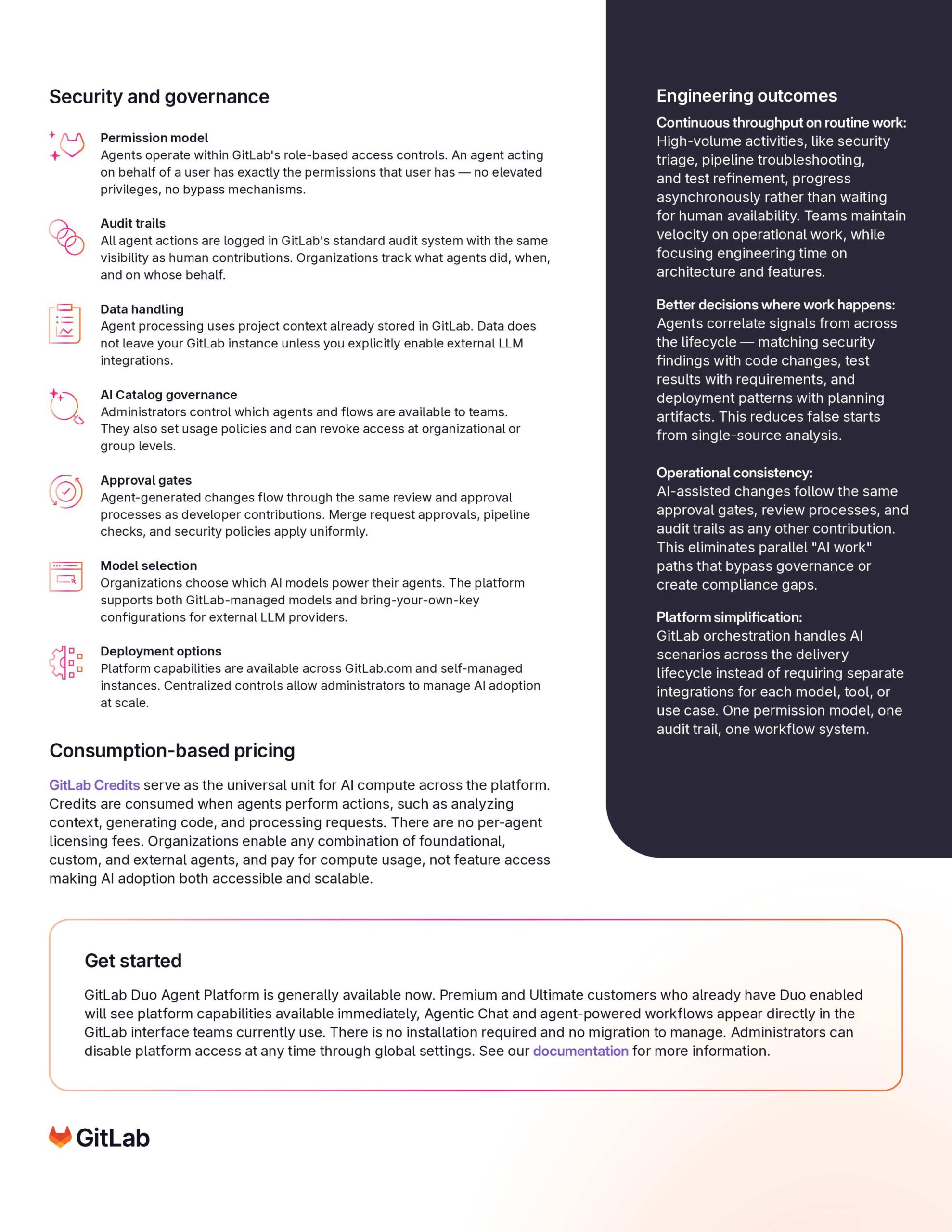 GitLab Duo Agent Platform infographic 2