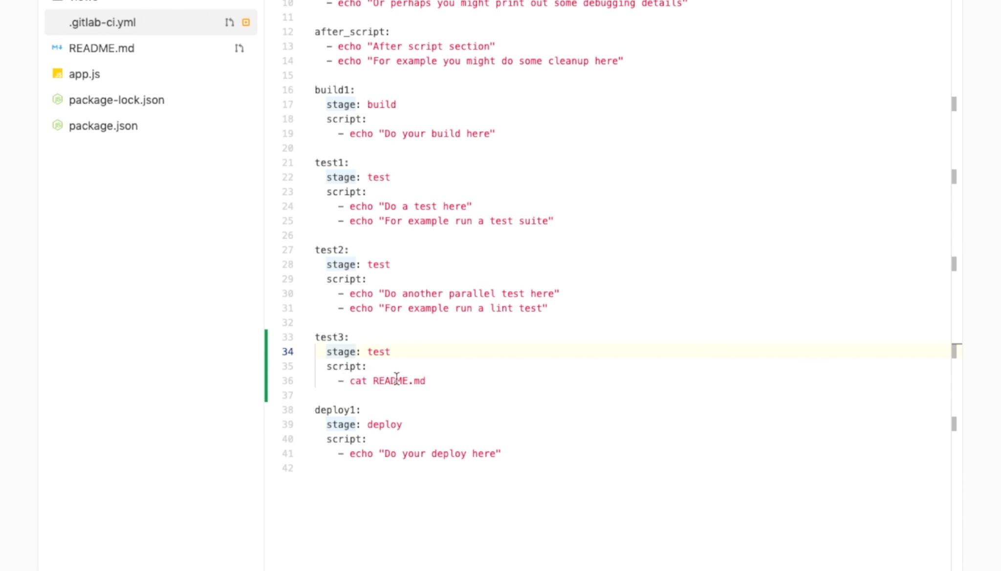gitlab-yaml