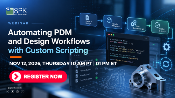 Automating PDM and Design Workflows with Custom Scripting